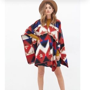 Forever 21 Stylish Forever 21 Aztec design. Gently used. One size.